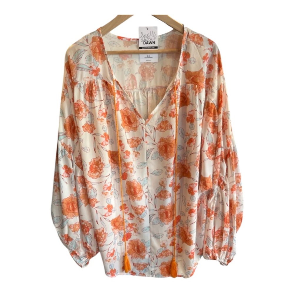 Women’s Liam & Co. Long Sleeve Floral Boho Top
Size: 2XL